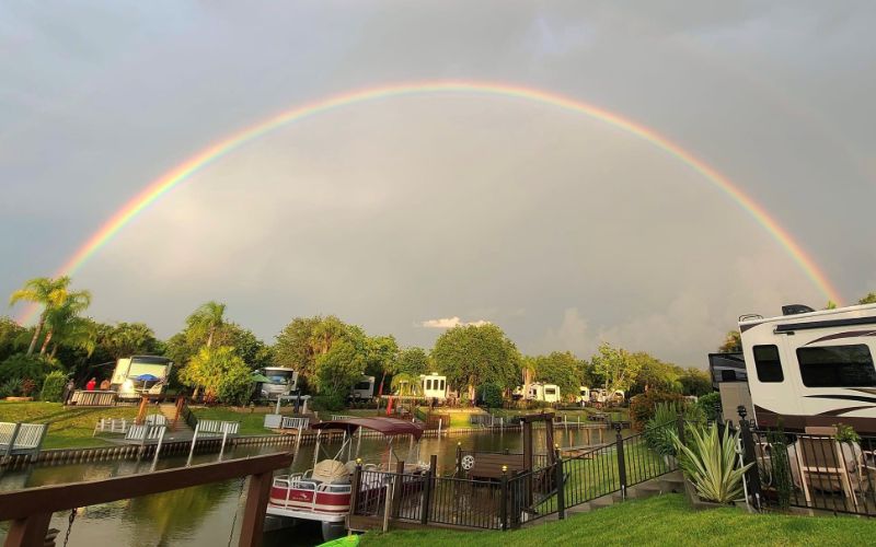 Rainbow over Phase 5